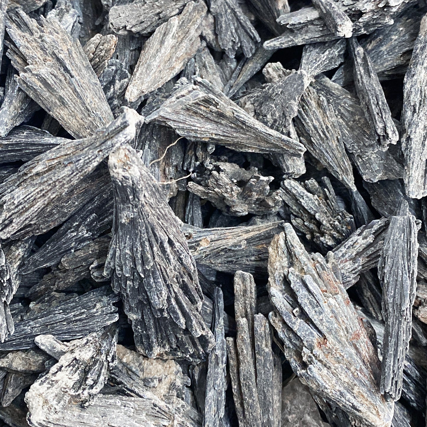 Cianita Negra Limpieza Energética y Escudo Protector